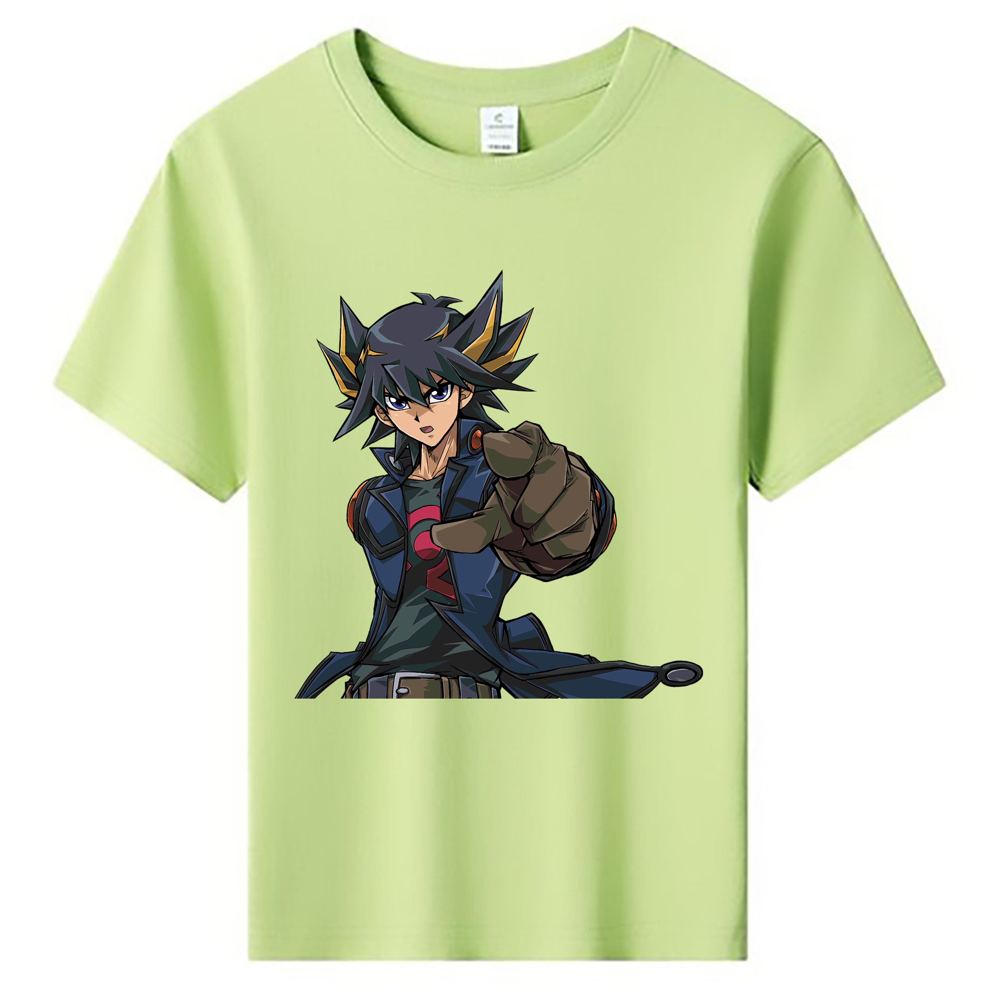 （画像用） 遊☆戯☆王 Yu-Gi-Oh! 綿100％キッズTシャツ（フロントプリント）